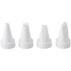 Plastic Decorating Piping Tip Set