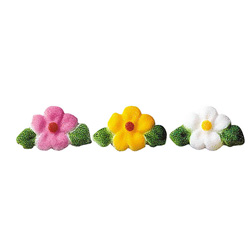 Dec-Ons® Molded Sugar - Flower w/ Leaf