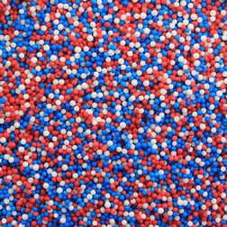 Red, White & Blue Nonpareils - Celebakes