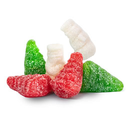 Christmas Snowmen and Trees Gummies