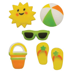 Dec-Ons® Molded Sugar - Summer Fun Assortment