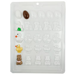 Easter Farm Chocolate Mold