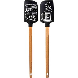 Coffee And Jesus Kitchen Spatula