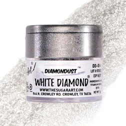 White Diamond Dust Edible Glitter