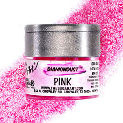 Pink Diamond Dust Edible Glitter