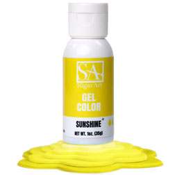 Sunshine Yellow Gel Food Color