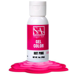 Hot Pink Gel Food Color