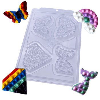 BWB Plastic Chocolate Molds