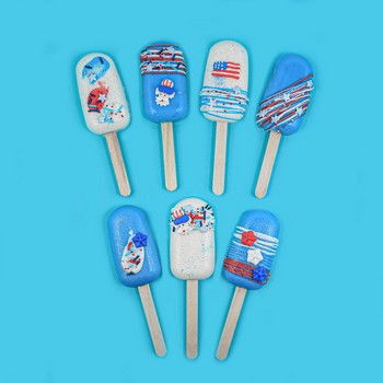 Patriotic Cakesicles