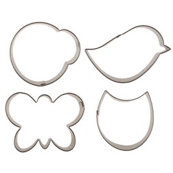 Fluttering Friends Cutie Cupcake Cutters Set