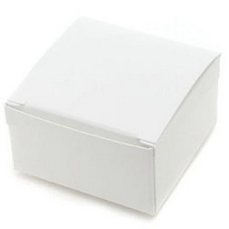 4 Pc White Candy Box