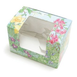 1/4 lb Easter Garden Egg Candy Box with Window