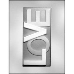 Love Candy Bar Chocolate Mold