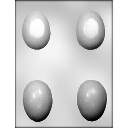 3D 3" Plain Egg Chocolate Mold