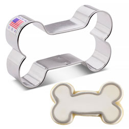 3 5/8" Dog Bone Cookie Cutter