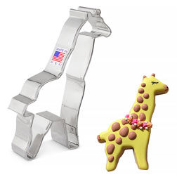 Giraffe Cookie Cutter - 4¾"