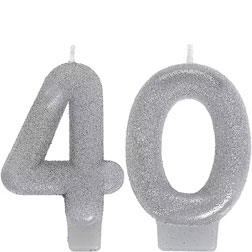 Celebrate 40 Candle Set