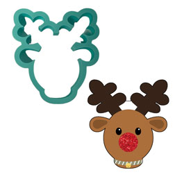 Rudolph the Reindeer Cookie Cutter