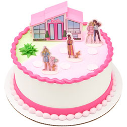 Barbie Cake Topper Set