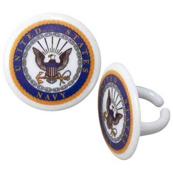 United States Navy Cupcake Toppers