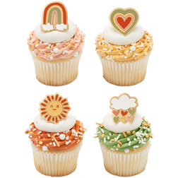 You Are My Sunshine Boho Cupcake Toppers