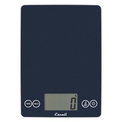 Metallic Blue Arti Glass Digital Scale