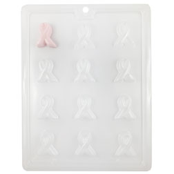 Awareness Ribbon Chocolate Mold