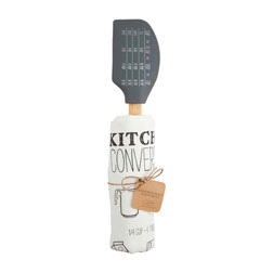 Kitchen Conversions Towel and Spatula Set