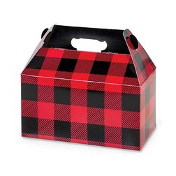 4 lb Buffalo Plaid Gable Box