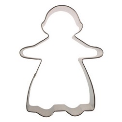 Gingerbread Girl Cookie Cutter - 5"