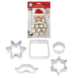 Santa Centerpiece Cookie Cutter Set