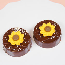 Sunflower Icing Decorations