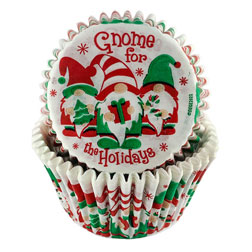Christmas Gnome Cupcake Liners