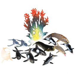 Dolphins & Whales Cake Toppers