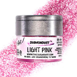 Light Pink Diamond Dust Edible Glitter