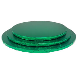 Green Round Cake Drums