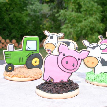 3D Farm Cookies