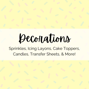 Sprinkles, Decorations, and Toppers