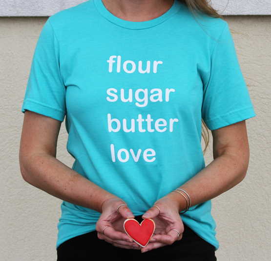 Flower sugar butter love T-Shirt
