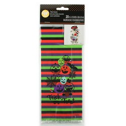 Trick or Treat Striped Party Bags