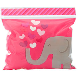 Valentine Elephant Treat Bags