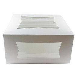 10" x 10" x 5" Cake Boxes With Window