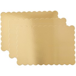 13" x 19" Gold Half Sheet Cake Cardboards