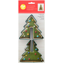 3D Christmas Tree Cookie Cutter