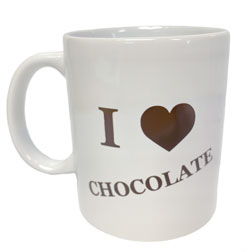 "I (Heart) CHOCOLATE" Mug