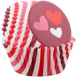 Valentine Hearts Cupcake Liners