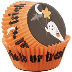 Trick Or Treat Cupcake Liners