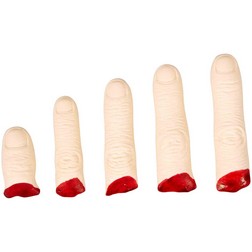Severed Fingers Candy Decorations