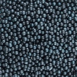 4mm Black Sugar Pearls - Wilton