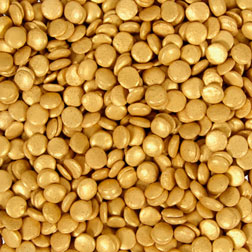 Gold Confetti Pouch